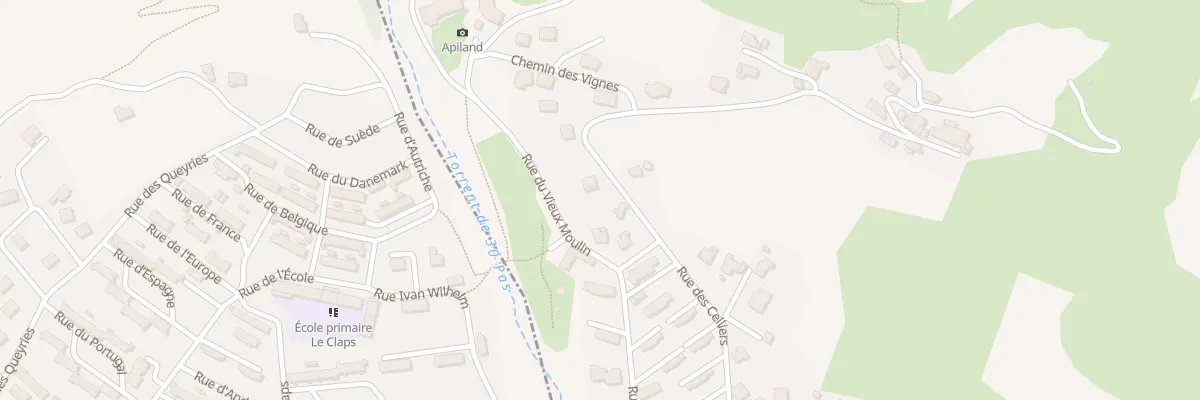 Plan du 17 Rue des Celliers à Rousset-Serre-Ponçon