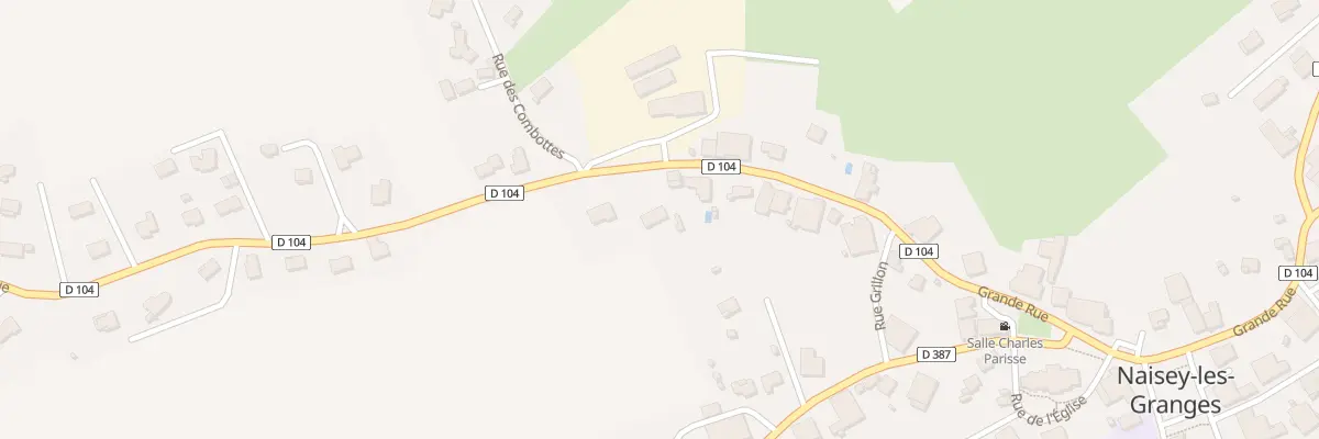 Plan du 22 Grande Rue à Naisey-les-Granges