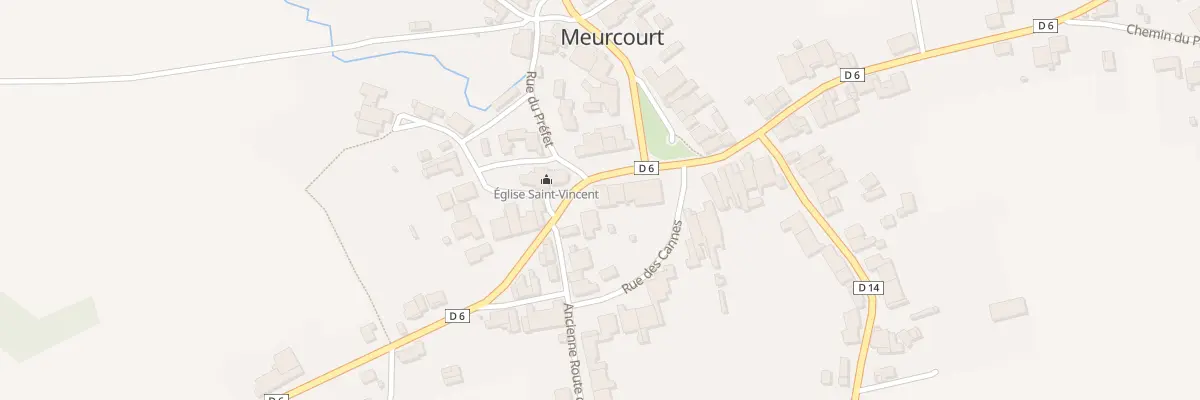 Plan du 93 Rue du Centre à Meurcourt