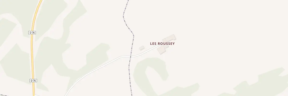 Plan du 5003 Ham Les Roussey à Villers-le-Sec