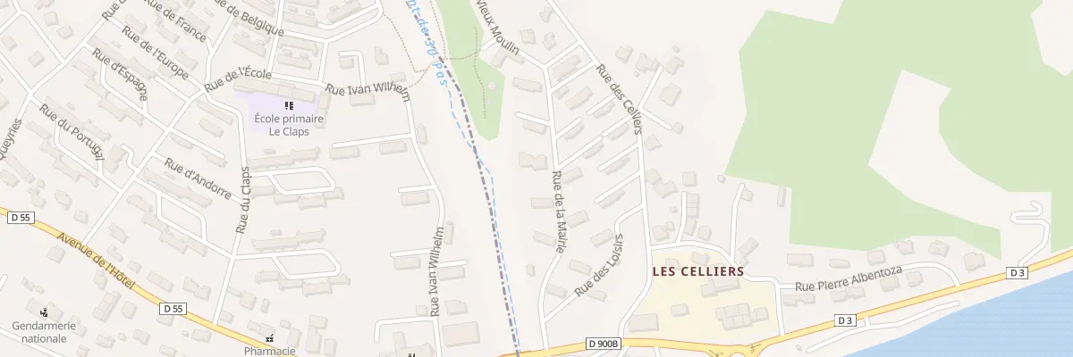 Plan du 171 Rue de la Mairie à Rousset-Serre-Ponçon