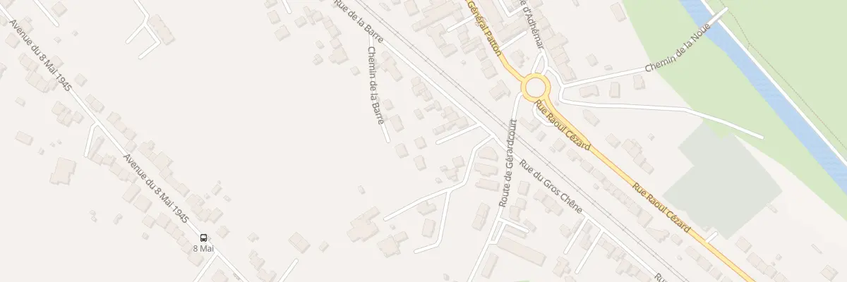 Plan du 44A Rue de la Barre à Laneuveville-devant-Nancy