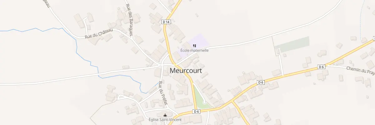 Plan du 38 Pl du Centre à Meurcourt