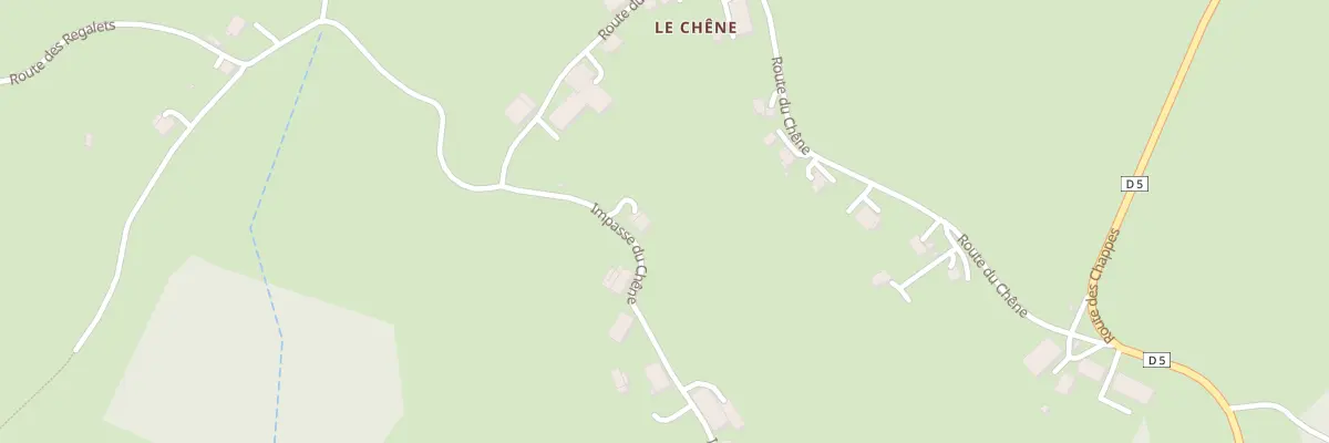 Plan du 98 Imp du Chêne à Fillière