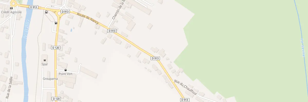 Plan du 9C Rte de Nancy à Nomeny
