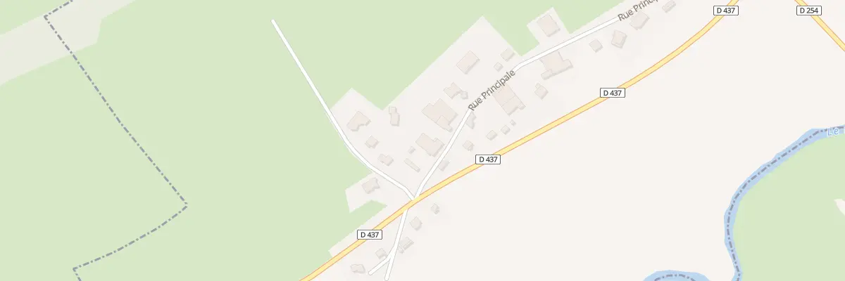 Plan du 28 Rue Principale à Gellin