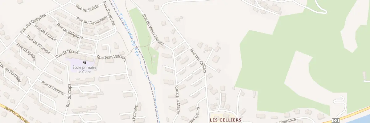 Plan du 232 Rue de la Mairie à Rousset-Serre-Ponçon