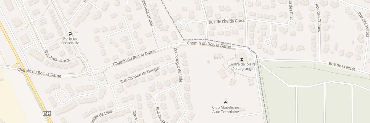 Plan du 80 Rue Rouget de Lisle à Tomblaine