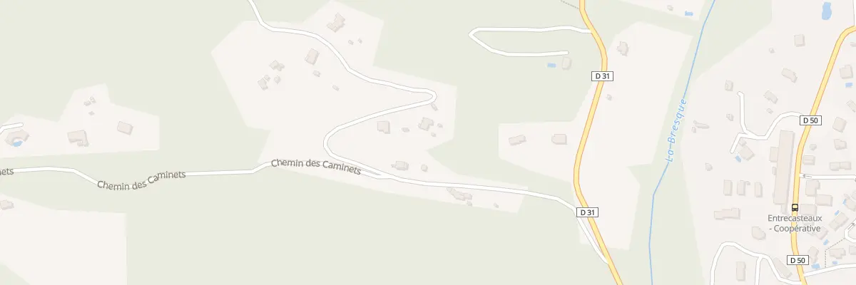 Plan du 516 Che de Rifforan à Entrecasteaux