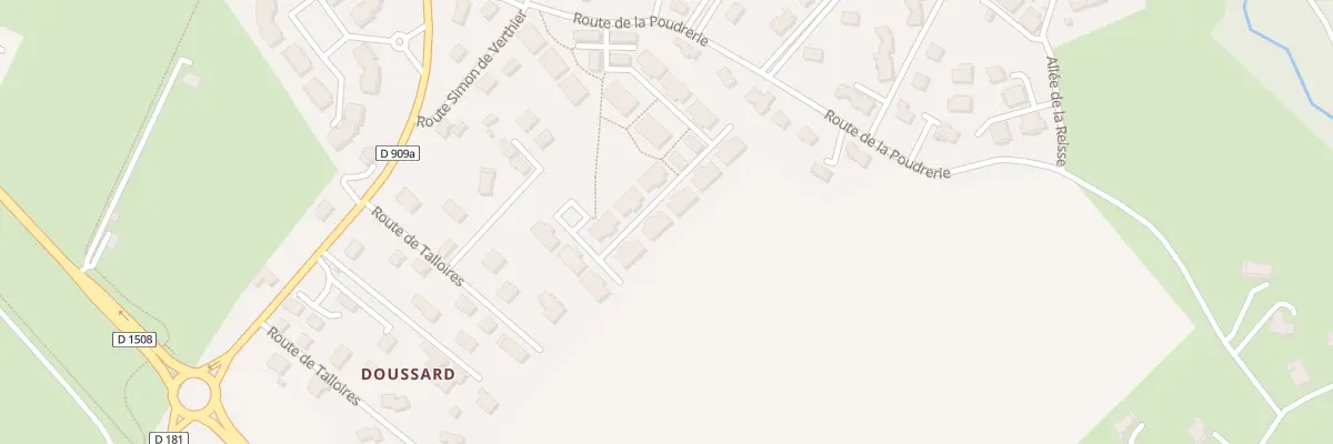 Plan du 201 Imp de Bellanse à Doussard