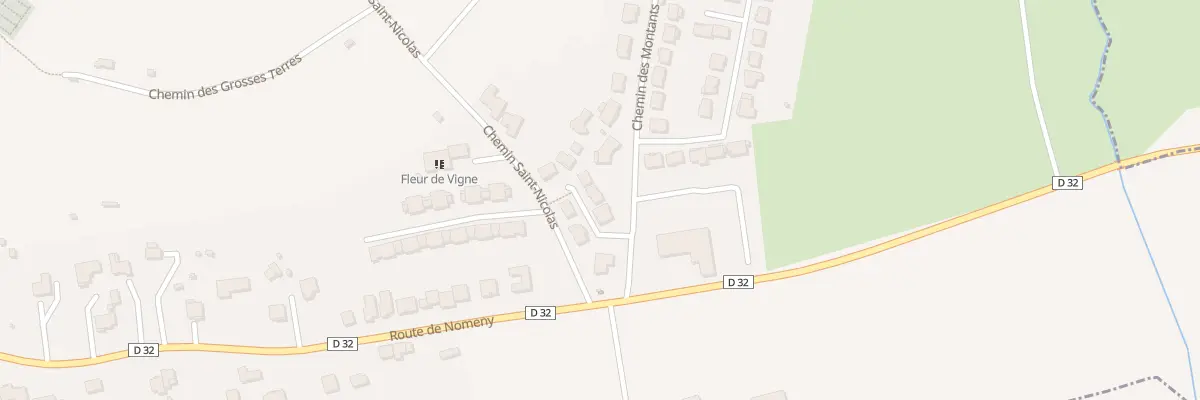 Plan du 7 All Saules à Eulmont