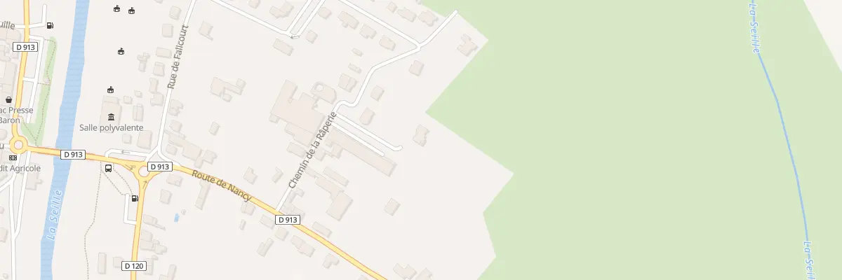 Plan du 10 Rue de la Raperie à Nomeny