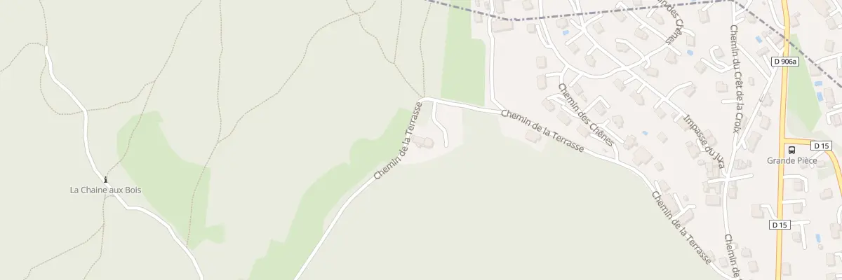 Plan du 503 Che de la Terrasse à Monnetier-Mornex
