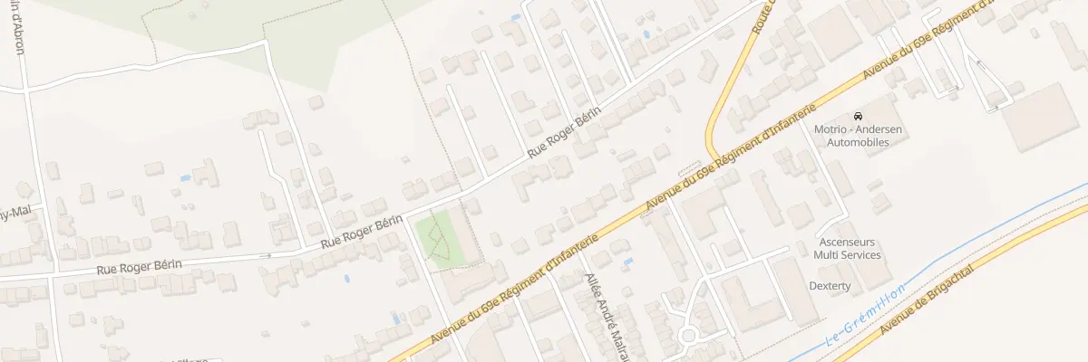 Plan du 126 Rue Roger Bérin à Essey-lès-Nancy