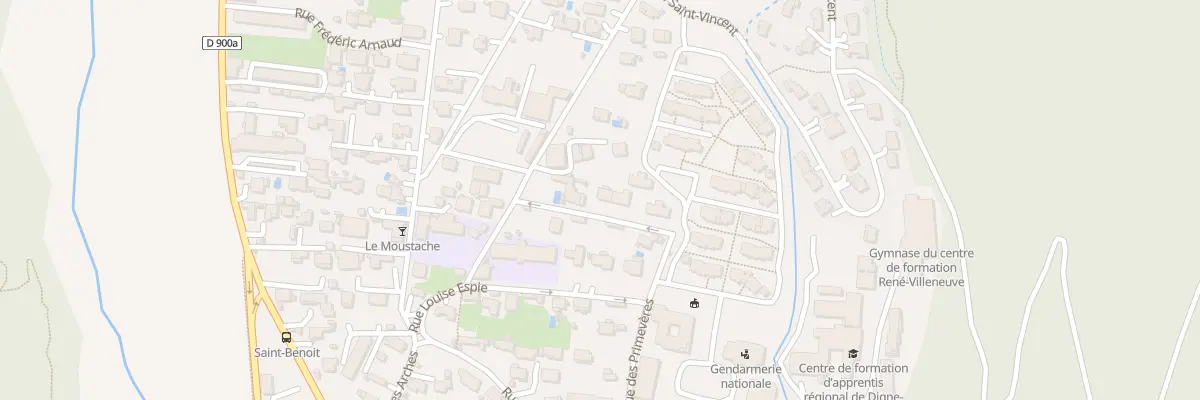 Plan du 3 Rue des Tamaris à Digne-les-Bains