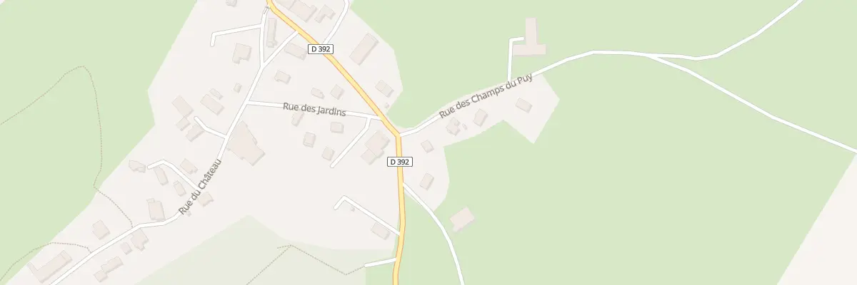 Plan du 2 Rue des Champs du Puy à Durnes
