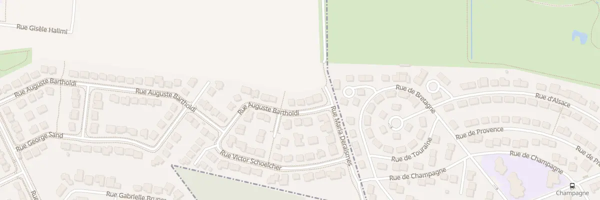 Plan du 63 Rue Auguste Bartholdi à Tomblaine