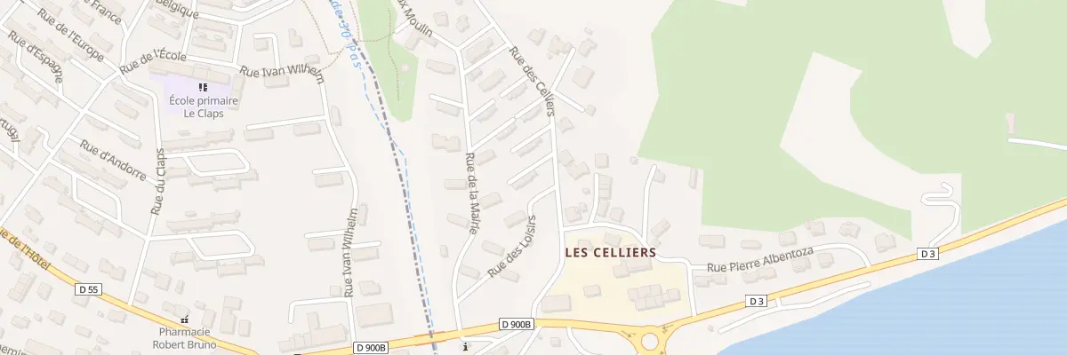 Plan du 165 Rue des Celliers à Rousset-Serre-Ponçon