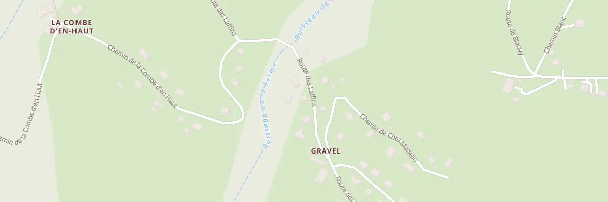 Plan du 665 Rte des Laffins à Fillière