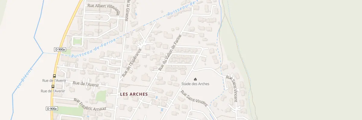 Plan du 20 Rue du Vallon de Farine à Digne-les-Bains