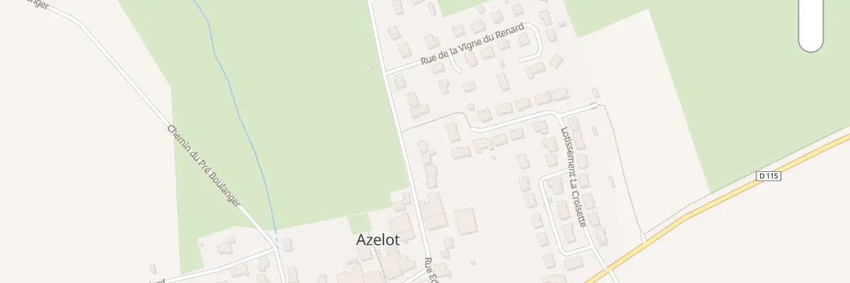 Plan du 15 Rue Edmond Renauld à Azelot