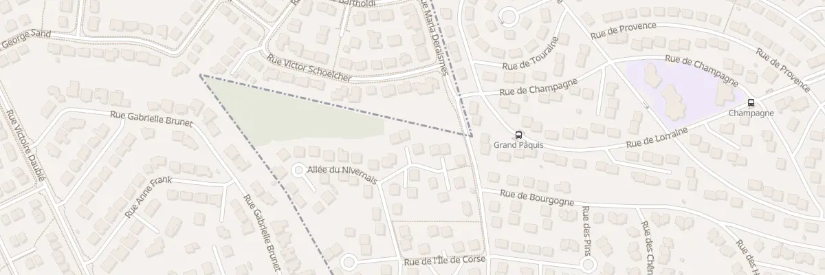 Plan du 11 All d’Aquitaine à Saulxures-lès-Nancy