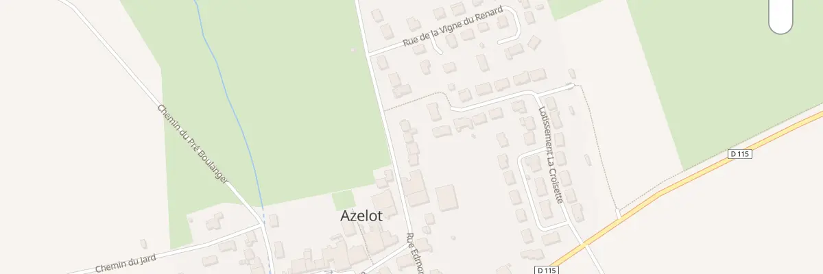 Plan du 13 Rue Edmond Renauld à Azelot