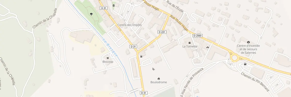 Plan du 5 Av Pierre Gaudin à Salernes