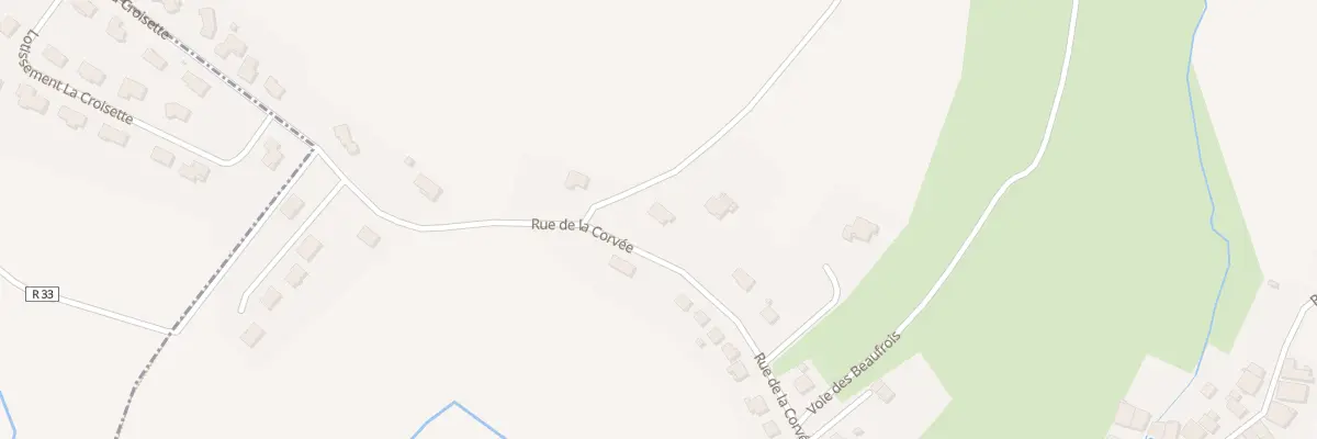 Plan du 434 Rue de la Corvée à Madonne-et-Lamerey