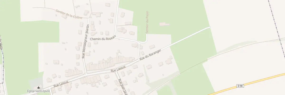 Plan du 19 Rue du Pajot à Montenoy