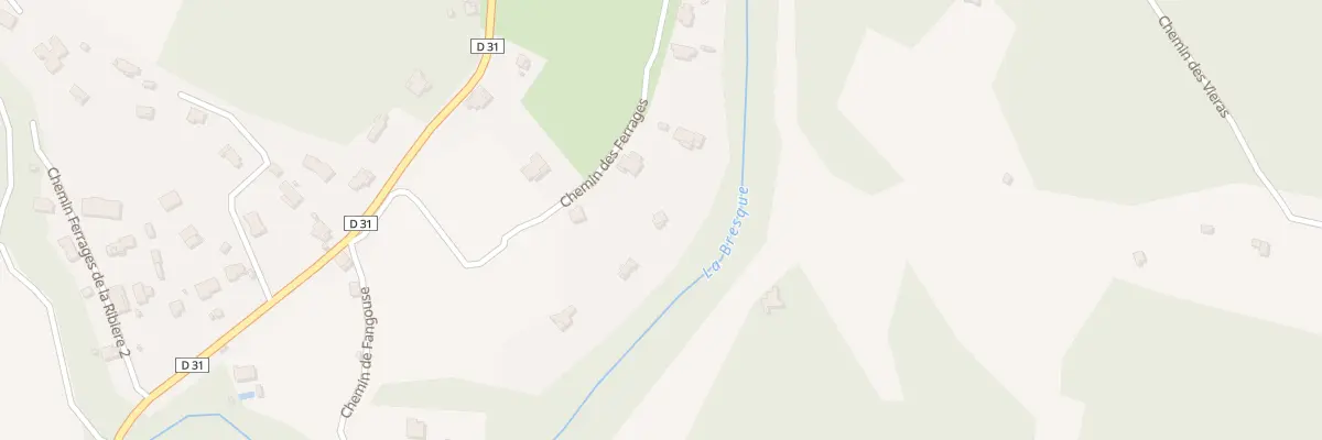 Plan du 211D Che de Fangouse à Entrecasteaux
