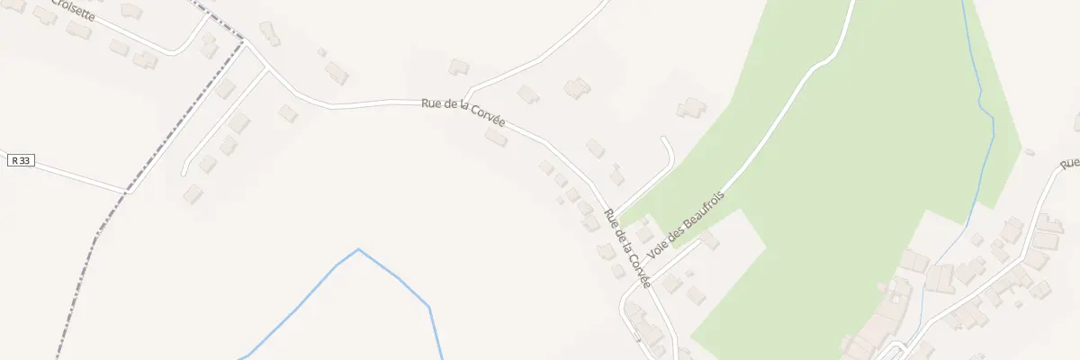 Plan du 335 Rue de la Corvée à Madonne-et-Lamerey