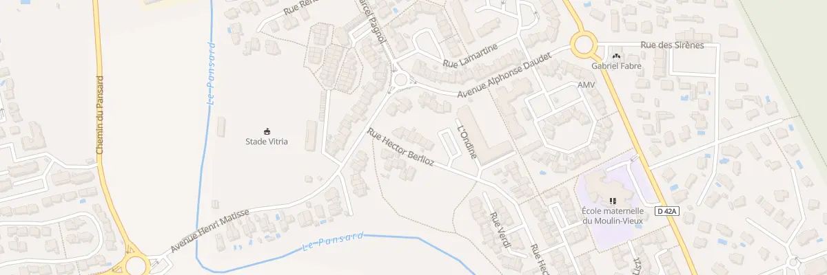 Plan du 55 Rue Hector Berlioz à La Londe-les-Maures