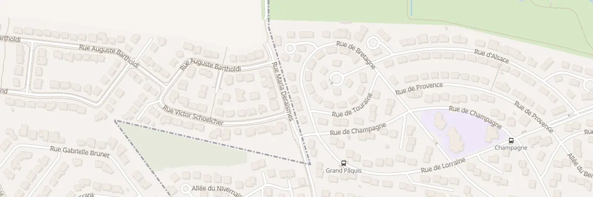 Plan du 5 Rue de Bretagne à Saulxures-lès-Nancy