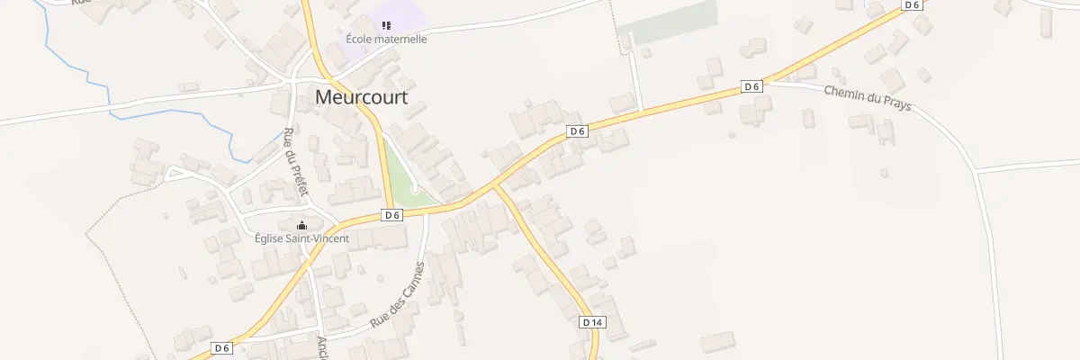 Plan du 21 Rte de Luxeuil à Meurcourt