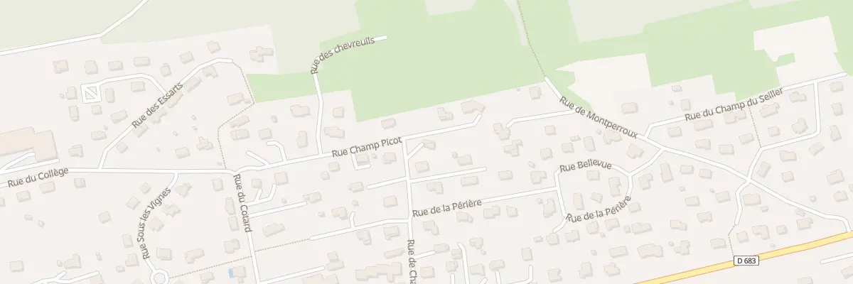 Plan du 30 Rue de Champonot à Roulans