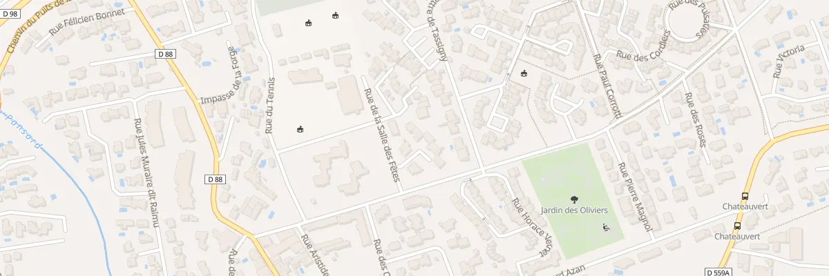Plan du 35 Imp des Deux Pins à La Londe-les-Maures