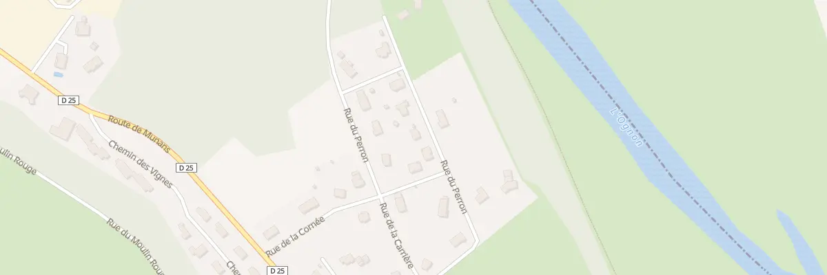 Plan du 9 Rue du Perron à Larians-et-Munans