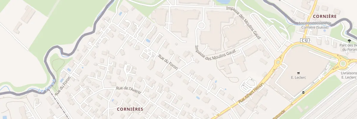 Plan du 18 Rue du foron à Ville-la-Grand