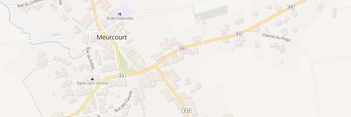 Plan du 18 Rte de Luxeuil à Meurcourt