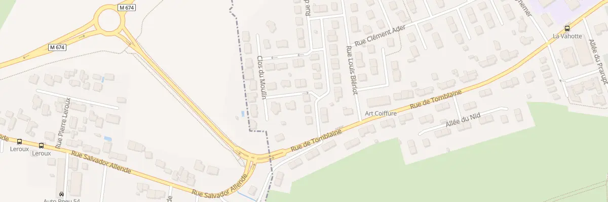 Plan du 5 Rue du Vieux Moulin à Saulxures-lès-Nancy