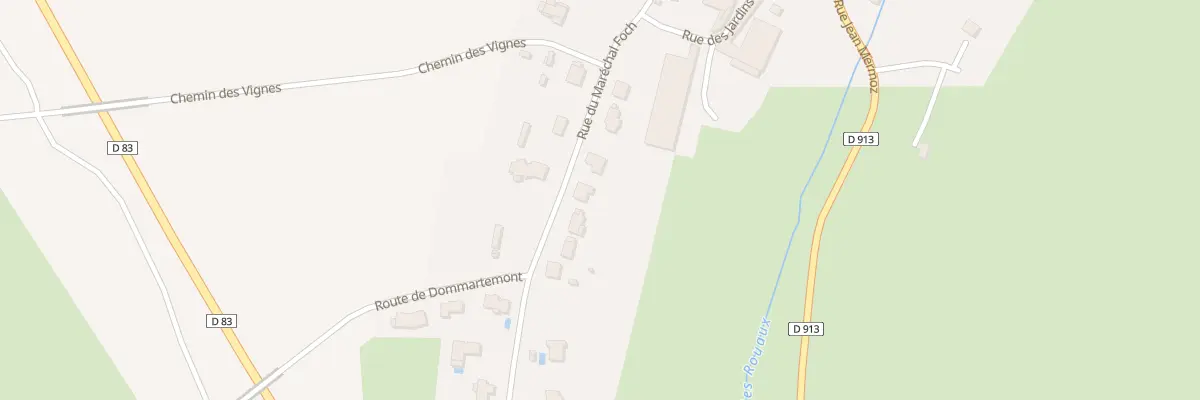 Plan du 21 Rue du Mal Foch à Agincourt