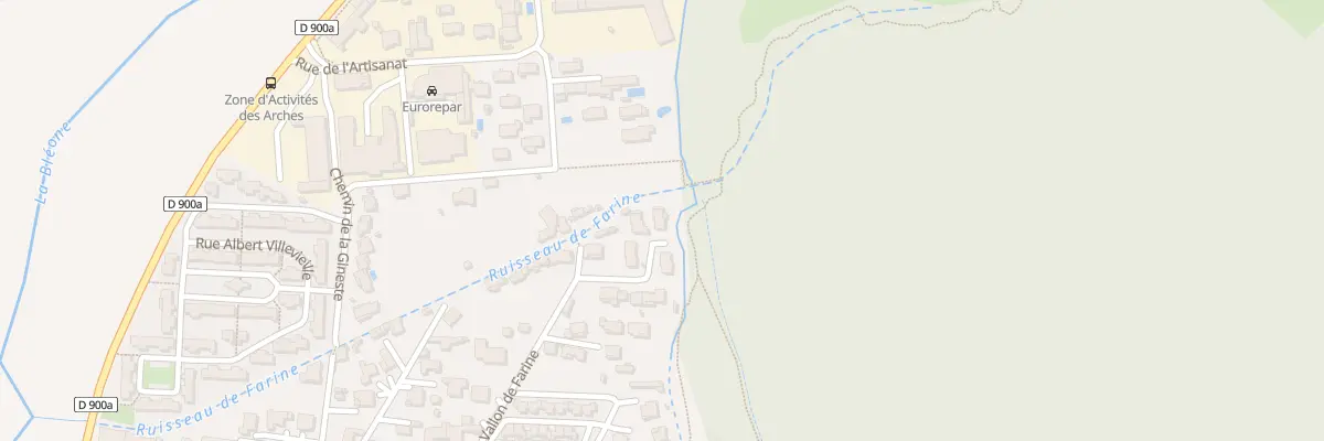 Plan du 8 Rue Miniclau à Digne-les-Bains