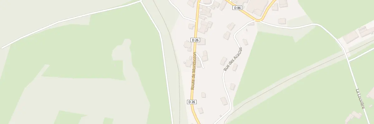 Plan du 12 Rte de Montbozon à Fontenois-lès-Montbozon