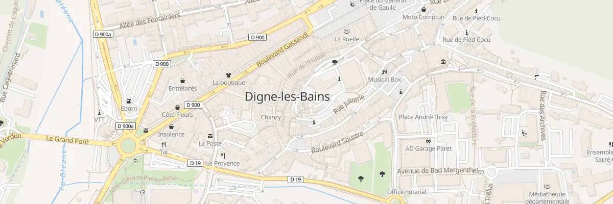 Plan du 6 Ter Saint-Pierre à Digne-les-Bains