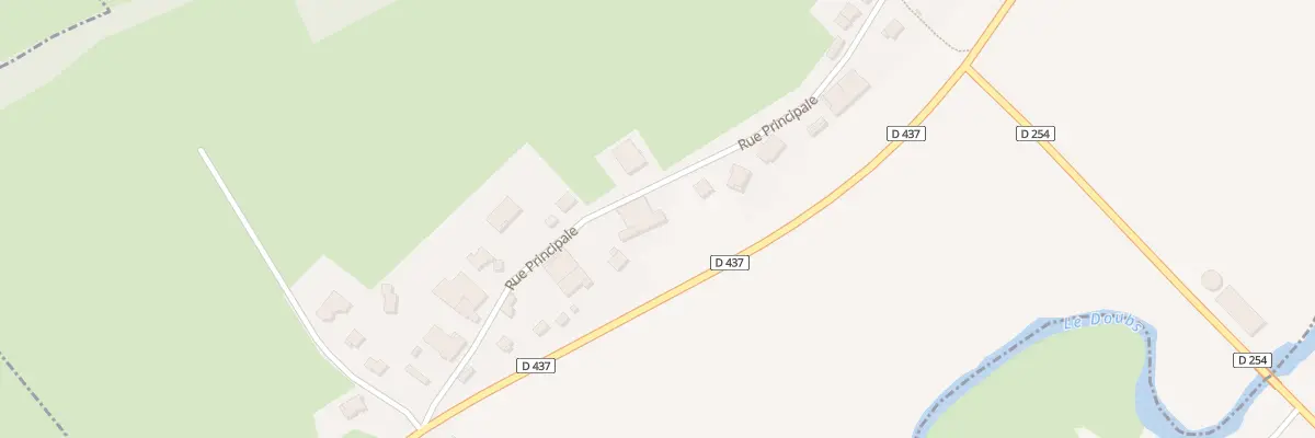 Plan du 35 Rue Principale à Gellin