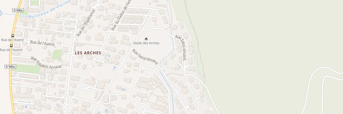 Plan du 25 Rue de Saint Vincent à Digne-les-Bains