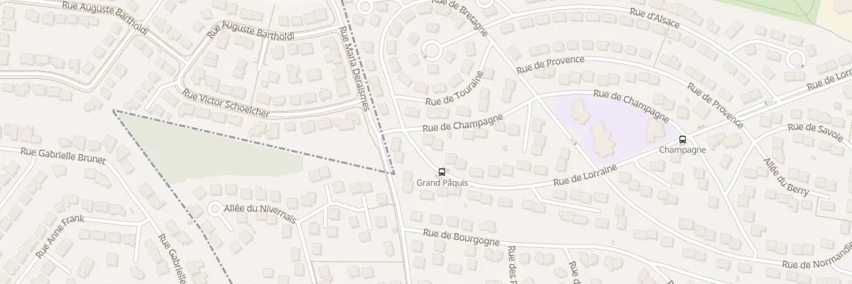 Plan du 28 Rue de Lorraine à Saulxures-lès-Nancy