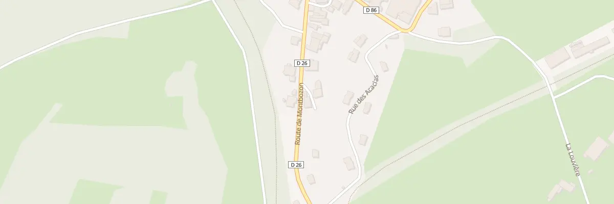 Plan du 11 Rte de Montbozon à Fontenois-lès-Montbozon