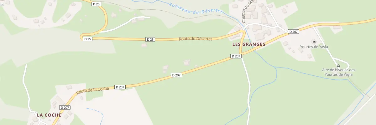 Plan du 283 Rte des Granges au Pontet